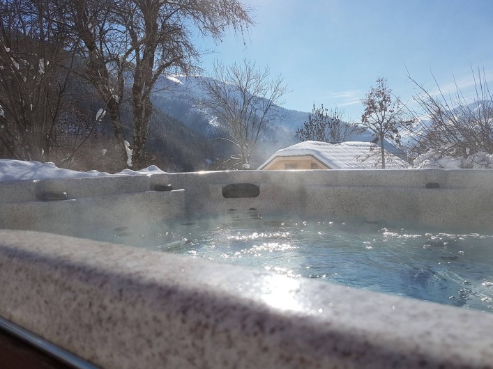 Location de vacances - Chalet à Vaujany - Hot tub
