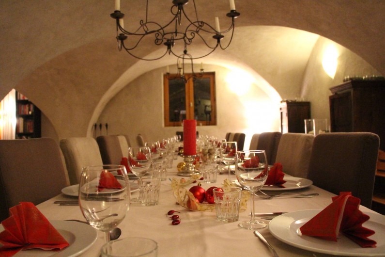 Location de vacances - Chalet à Vaujany - Dining