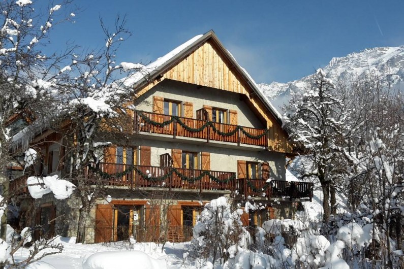 Location de vacances - Chalet à Vaujany - Chalet Solneige in winter