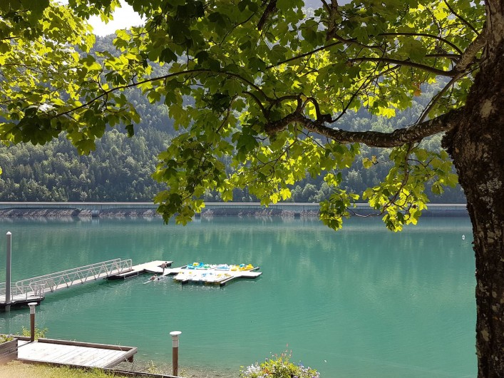 Location de vacances - Chalet à Vaujany - Lac de Verney base nautique