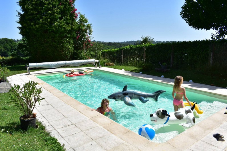 Location de vacances - Chambre d'hôtes à Saint-Martin-Cantalès - La piscine
