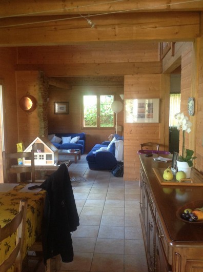 Location de vacances - Chalet à Theys - séjour