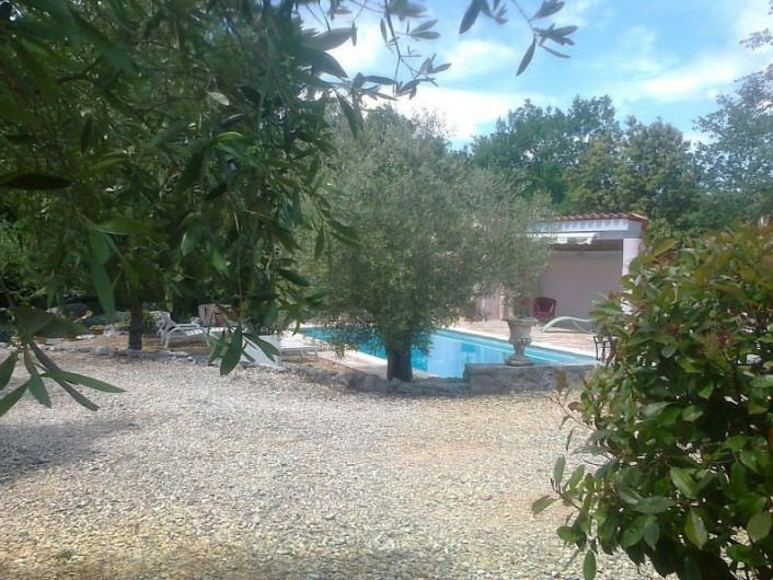 Location de vacances - Villa à Labeaume - piscine