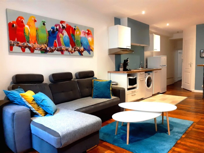 Location de vacances - Appartement à Dijon - Pièce principale