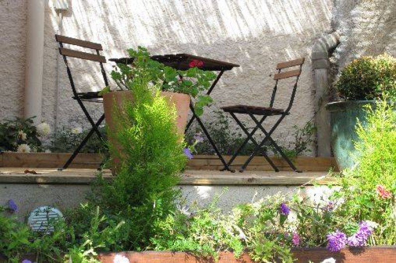 Location de vacances - Gîte à Ferrette - terrasse