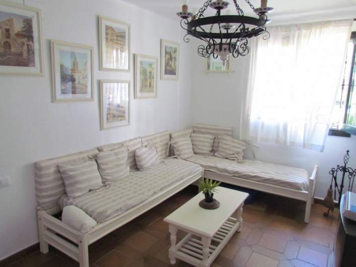 Location de vacances - Villa à Matalascañas - Salon TV