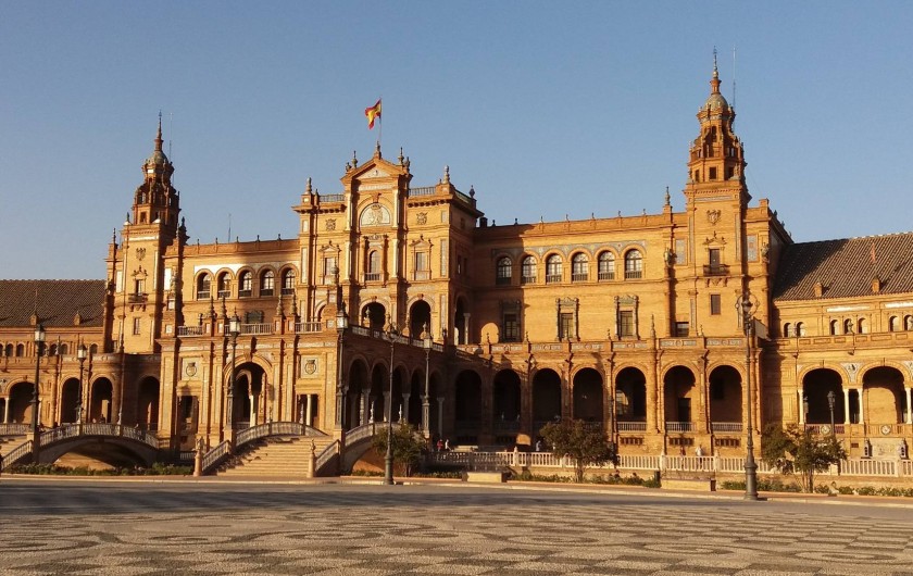 Location de vacances - Villa à Matalascañas - Seville 120 km, joyaux de l'Andalousie avec Grenade,Cadiz, Ronda ou Cordoue.