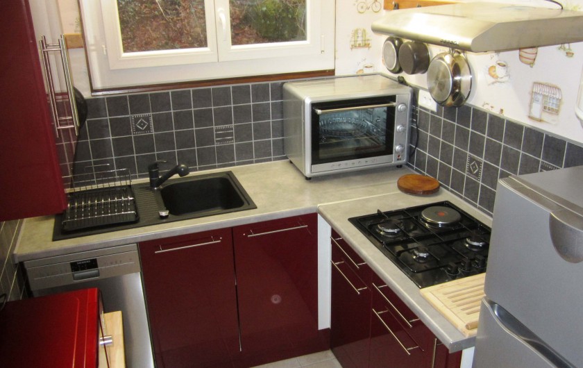 Location de vacances - Gîte à Artalens-Souin - Cuisine du gîte 4 le Lizet