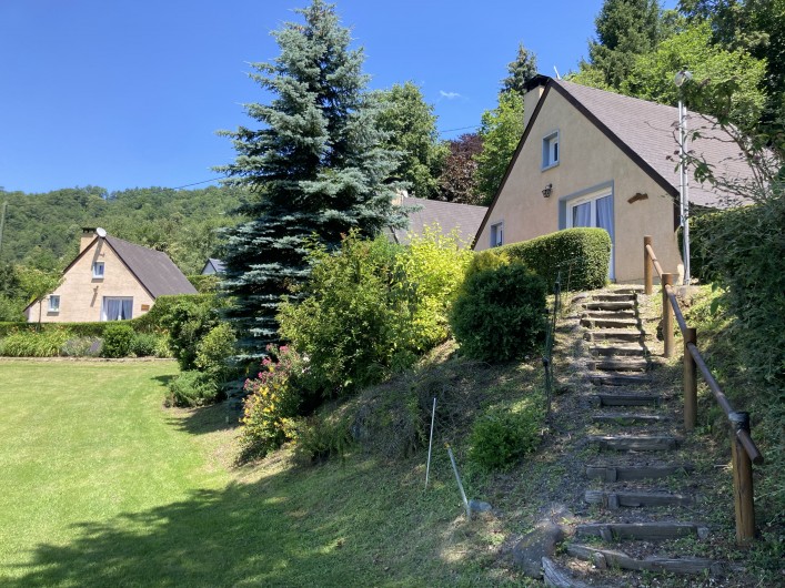 Location de vacances - Gîte à Artalens-Souin - Vue générale des gîtes de Stouet