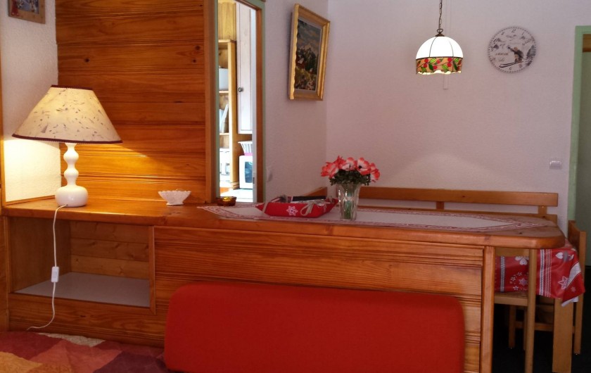 Location de vacances - Appartement à Les Menuires - Pièce de vie