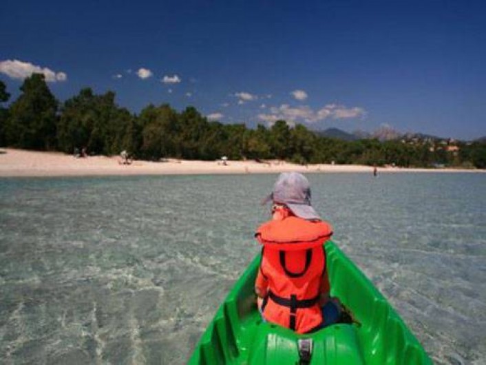 Location de vacances - Maison - Villa à Pinarellu - La plage de la pinède avec Parking de stationnement