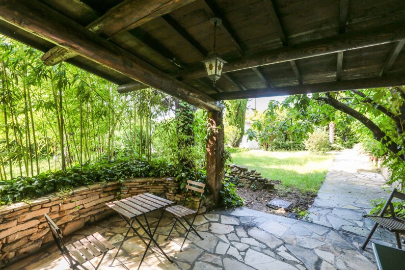 Location de vacances - Villa à Forcalquier - Terrasse de la maisonnette