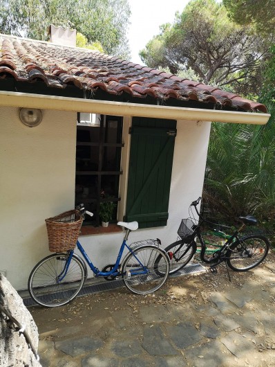 Location de vacances - Appartement à Gassin - Possibilité de prêt de vélo sur demande lors de la réservation.