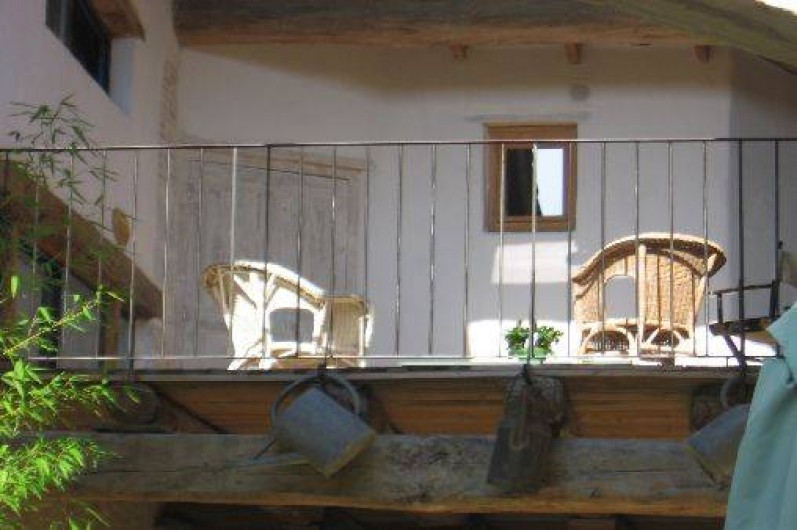 Location de vacances - Gîte à Portes-en-Valdaine - Une terrasse