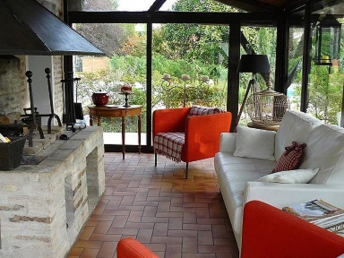 Location de vacances - Villa à Arsac - Un salon détente avec son Wifi gratuit