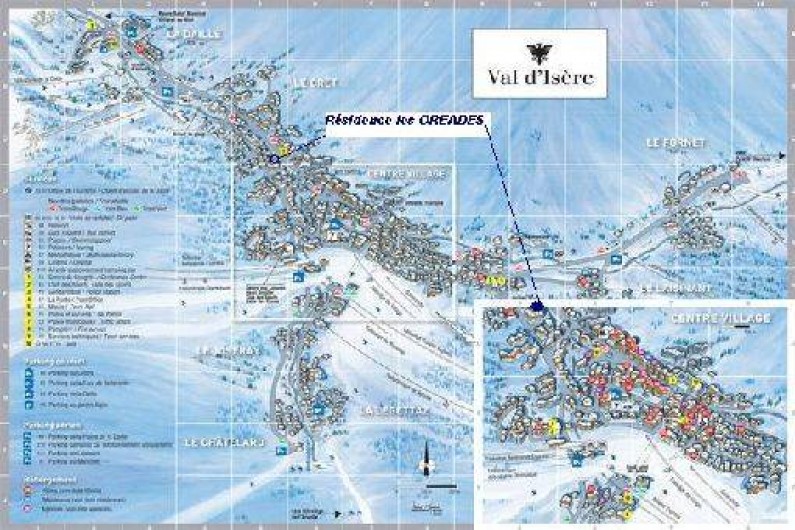 Location de vacances - Appartement à Val-d'Isère