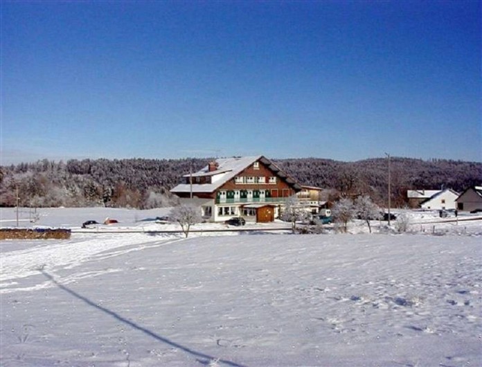 Location de vacances - Appartement à Girmont-Val-d'Ajol - hiver dans les vosges naturelles skis de fond et rando raquettes
