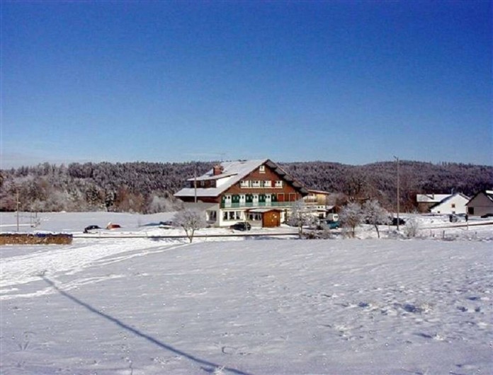 Location de vacances - Appartement à Girmont-Val-d'Ajol - hiver dans les vosges naturelles skis de fond et rando raquettes
