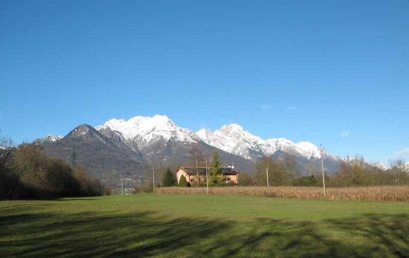 Location de vacances - Chambre d'hôtes à Cesiomaggiore - panoramica vista nord