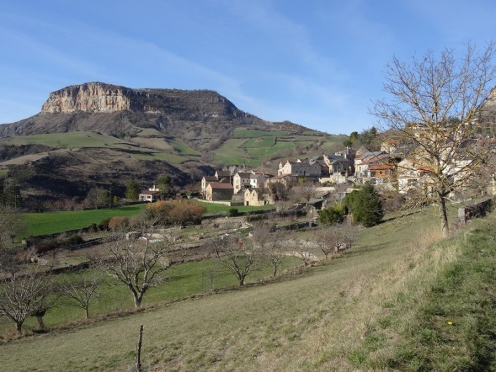 Location de vacances - Gîte à Fontaneilles - Vue sur le village de Fontaneilles