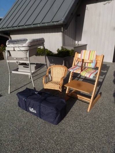 Location de vacances - Gîte à Saint-Martin-aux-Buneaux - Matériel Bébé