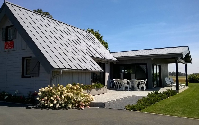 Location de vacances - Gîte à Saint-Martin-aux-Buneaux - Terrasse