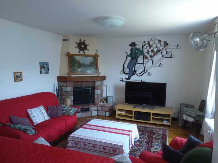 Location de vacances - Gîte à Bussang - Grand Appartement - Salon