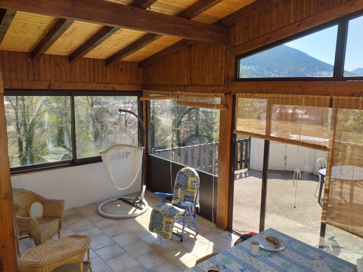 Location de vacances - Gîte à Bussang - Petit Appartement - Veranda