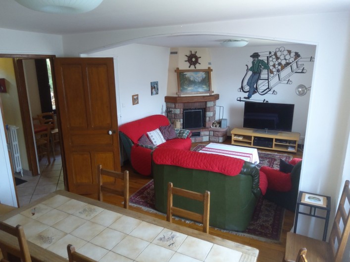 Location de vacances - Gîte à Bussang - Grand Appartement - Salon