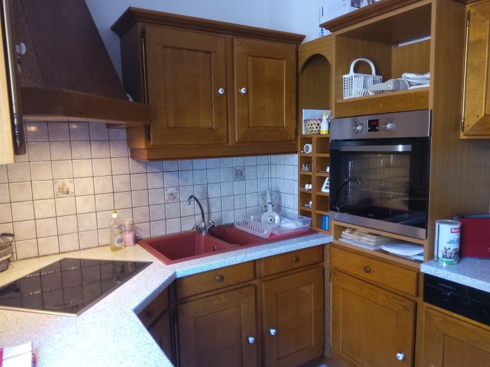 Location de vacances - Gîte à Bussang - Grand Appartement - Cuisine