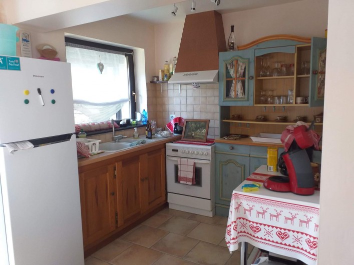 Location de vacances - Gîte à Bussang - Petit Appartement - Cuisine
