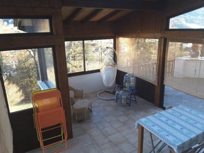 Location de vacances - Gîte à Bussang - Petit Appartement - Veranda