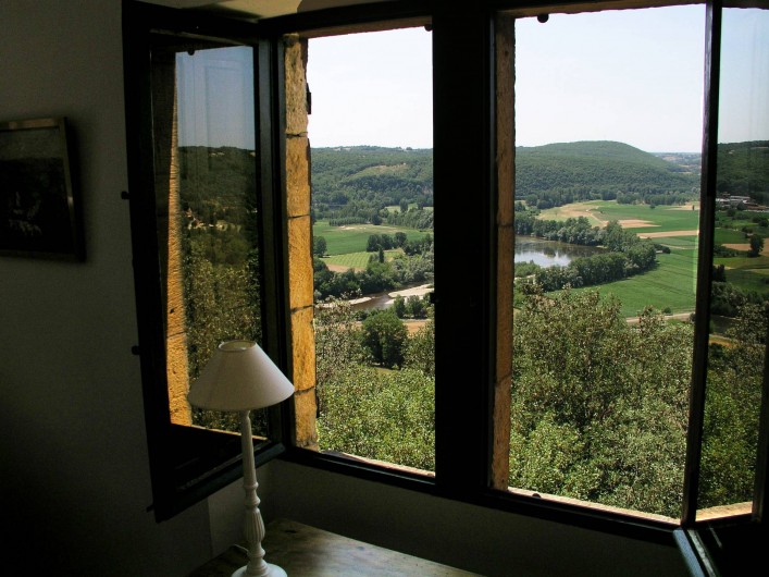Location de vacances - Maison - Villa à Bézenac - Vue de la chambre de la petite maison