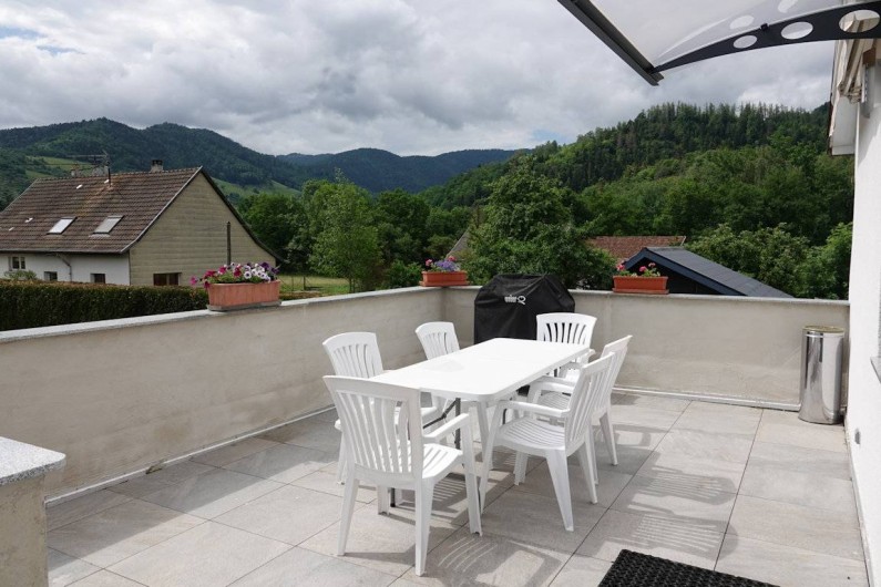 Location de vacances - Gîte à Ranspach - Terrasse