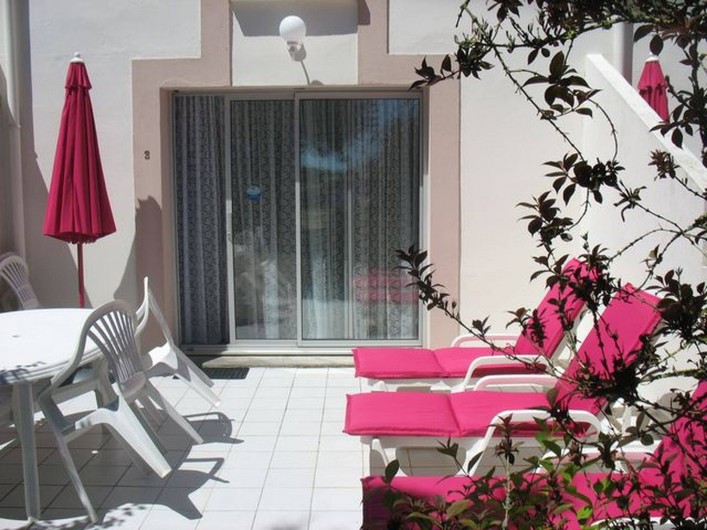 Location de vacances - Gîte à Clohars-Carnoët - Terrasse du gîtes