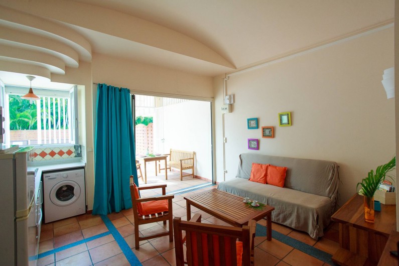Location de vacances - Appartement à Le Diamant - pièce à vivre - appartement