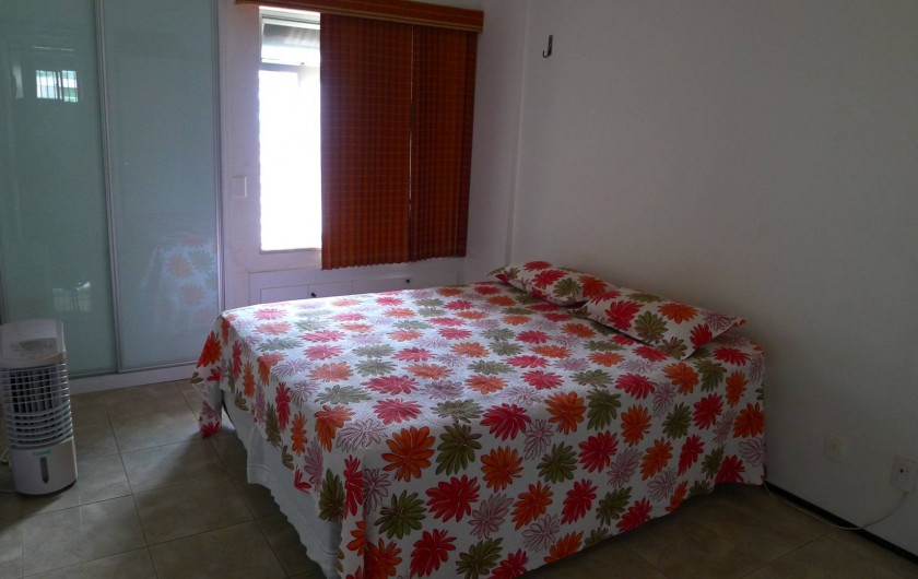 Location de vacances - Appartement à Fortaleza - Chambre à coucher avec un lit box double lit
