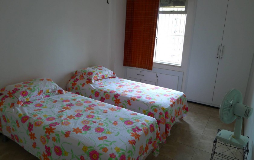 Location de vacances - Appartement à Fortaleza - Chambre à coucher avec deux lits box