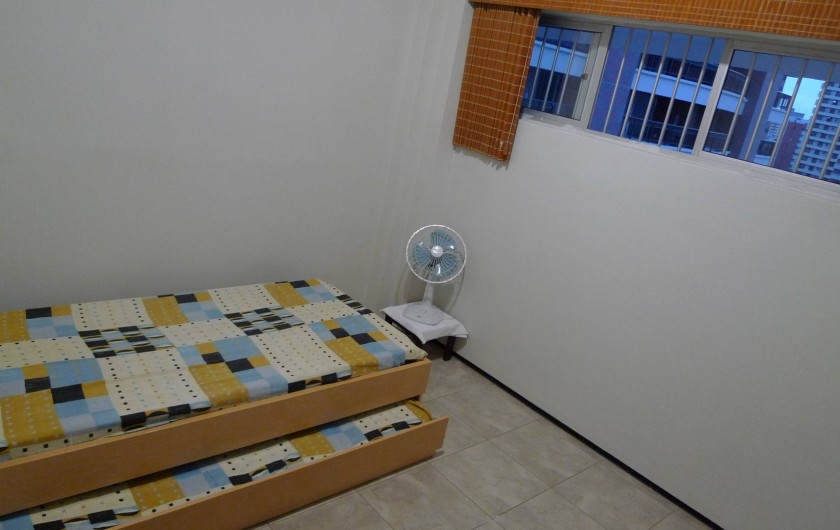 Location de vacances - Appartement à Fortaleza - Chambre à coucher avec deux lits et sofa lit