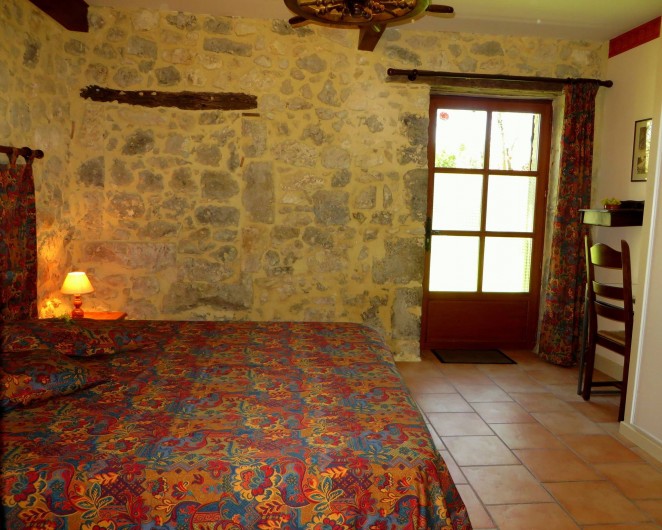 Location de vacances - Gîte à Nérac - La chambre du Pigeonnier ©Pehillo