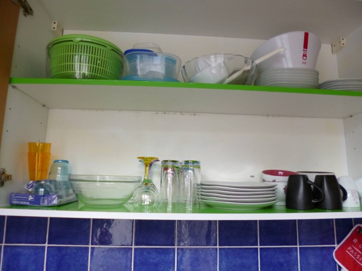 Location de vacances - Studio à Berck - vaisselle