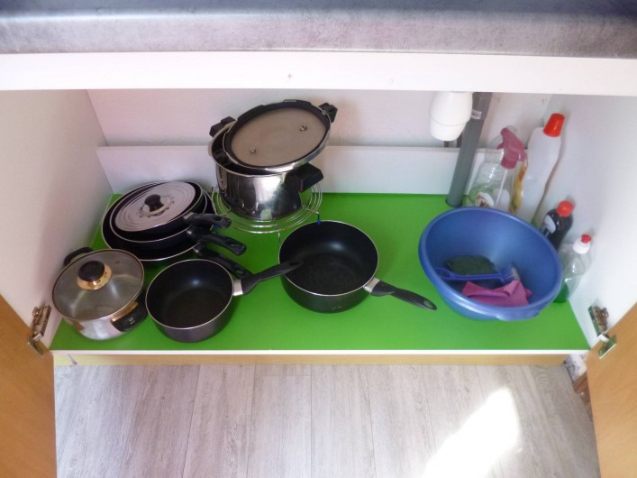 Location de vacances - Studio à Berck - batterie cuisine