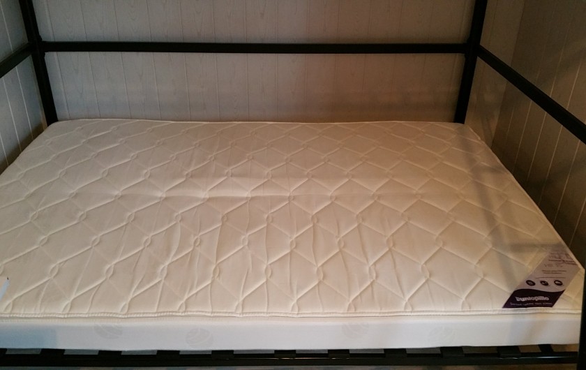Location de vacances - Studio à Berck - Matelas Mémoire de Qualité Dunlopillo ou