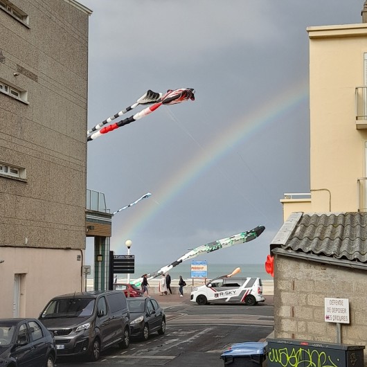 Location de vacances - Studio à Berck - Vue du balcon