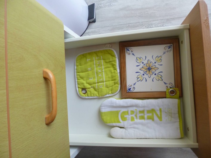 Location de vacances - Studio à Berck - ustensiles