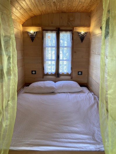 Location de vacances - Chalet à Saissac - lit double