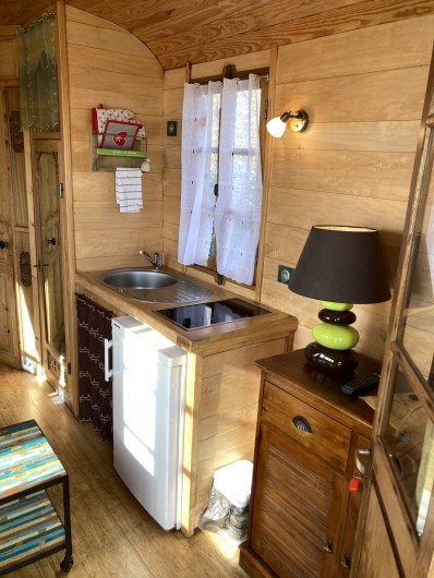 Location de vacances - Chalet à Saissac - coin cuisine