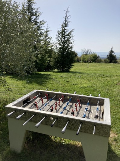 Location de vacances - Chalet à Saissac - babyfoot