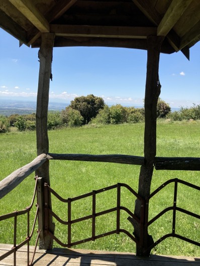 Location de vacances - Chalet à Saissac - vue dégagée et panoramique