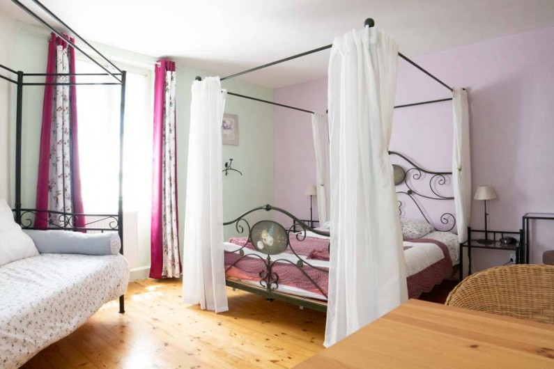 Location de vacances - Chambre d'hôtes à Senouillac - Chambre "Les croquants"